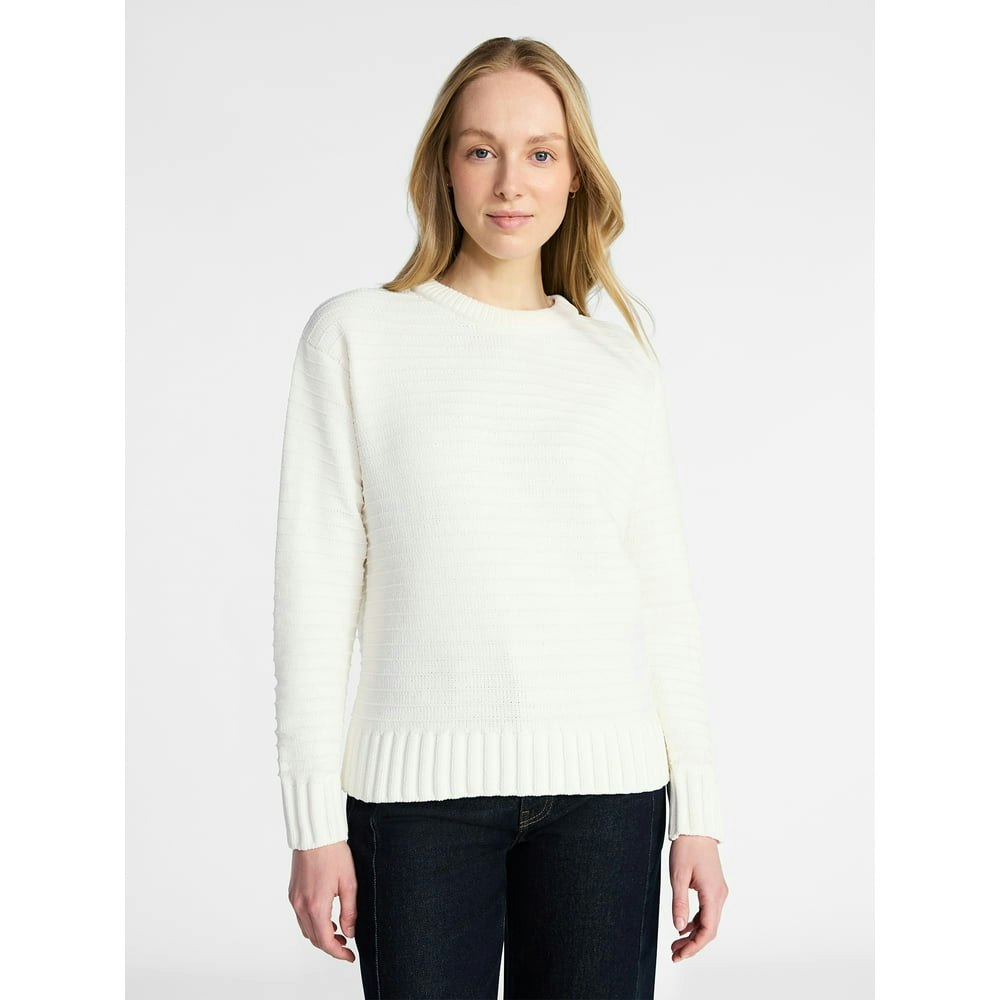 Time and Tru Women's Chenille Pullover Top: $10.43 Time and Tru Women's Chenille Pullover Top: $10.43