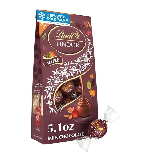 Lindt LINDOR Maple Milk Chocolate Truffles 5.1-oz. Bag: $6.78 Lindt LINDOR Maple Milk Chocolate Truffles 5.1-oz. Bag: $6.78