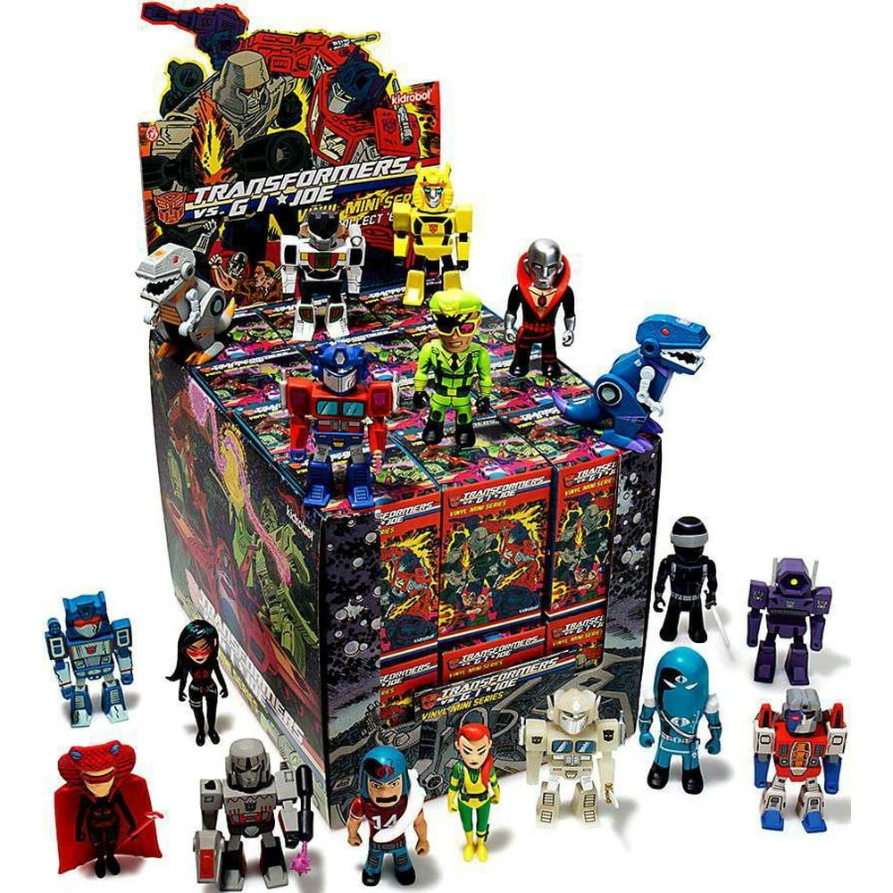 Transformers & GI Joe Vinyl Mini Series Mystery Box 24-Pack: $227.81