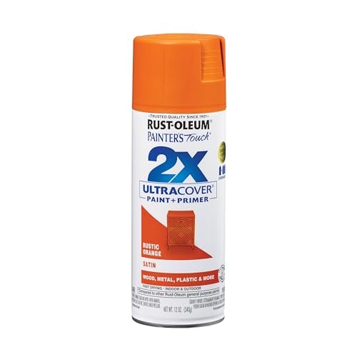 Rust-Oleum Painter's Touch 2X Ultra Cover Satin Spray Paint: $5.98