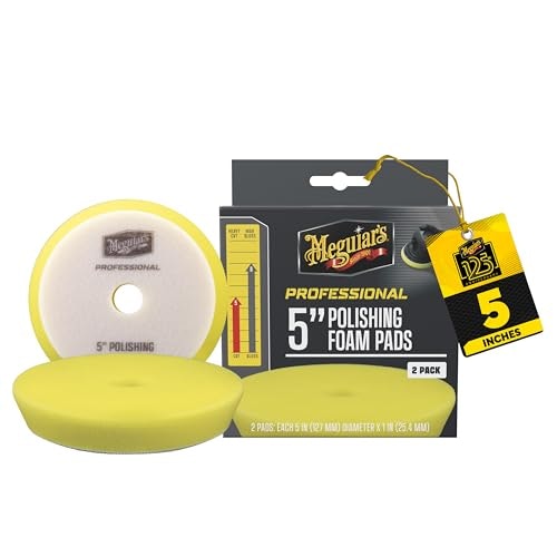 Meguiar's 5-Inch Polishing Foam Pad 2-Pack: $16.26
