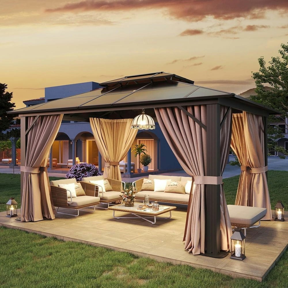 Aoxun 10x12-Foot Hardtop Gazebo: $329.99