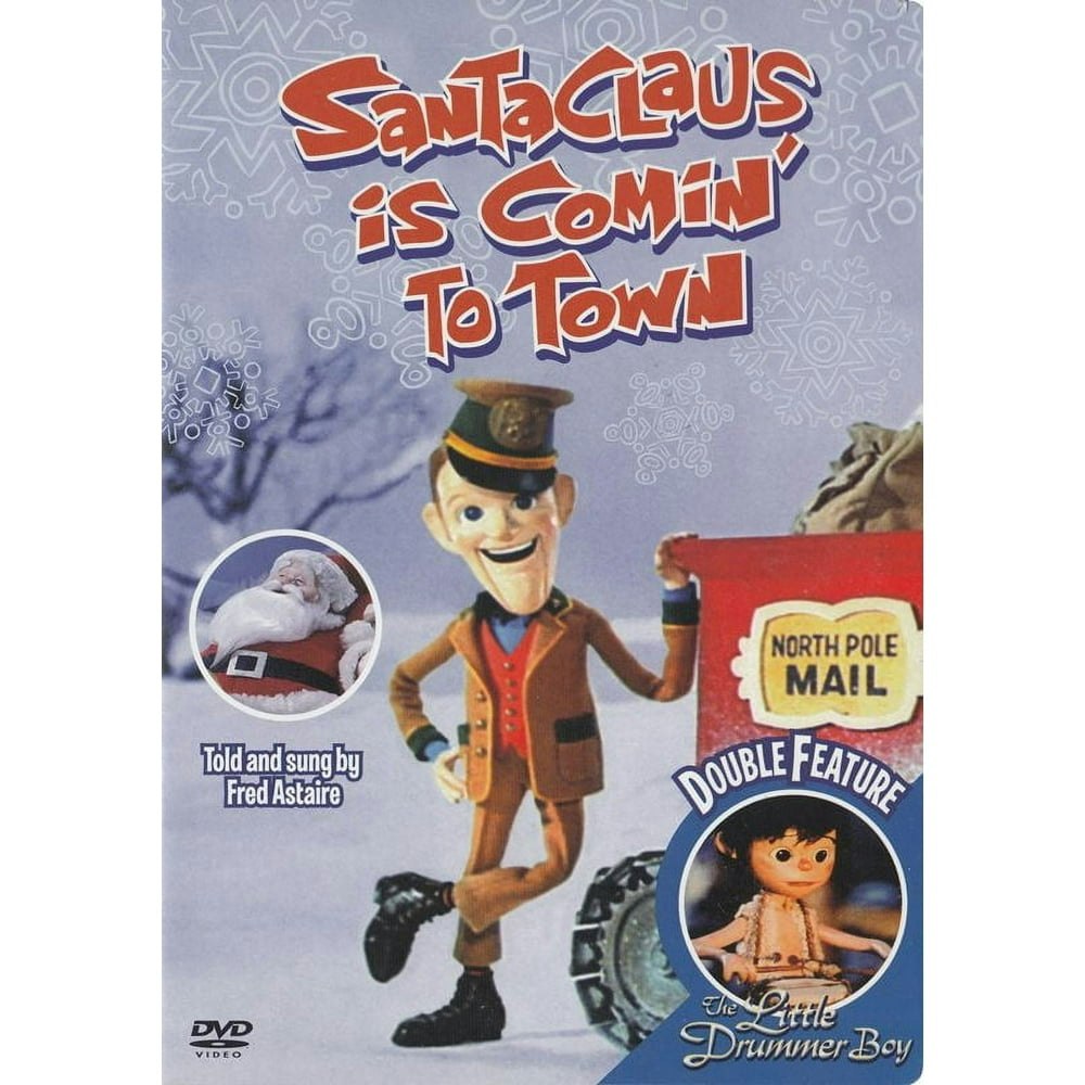 Santa Claus Is Comin' to Town and The Little Drummer Boy DVD: $6.49 Santa Claus Is Comin' to Town and The Little Drummer Boy DVD: $6.49