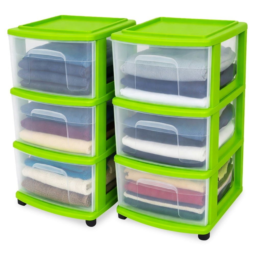 Homz 3-Drawer Medium Storage Container 2-Pack: $86.65 Homz 3-Drawer Medium Storage Container 2-Pack: $86.65