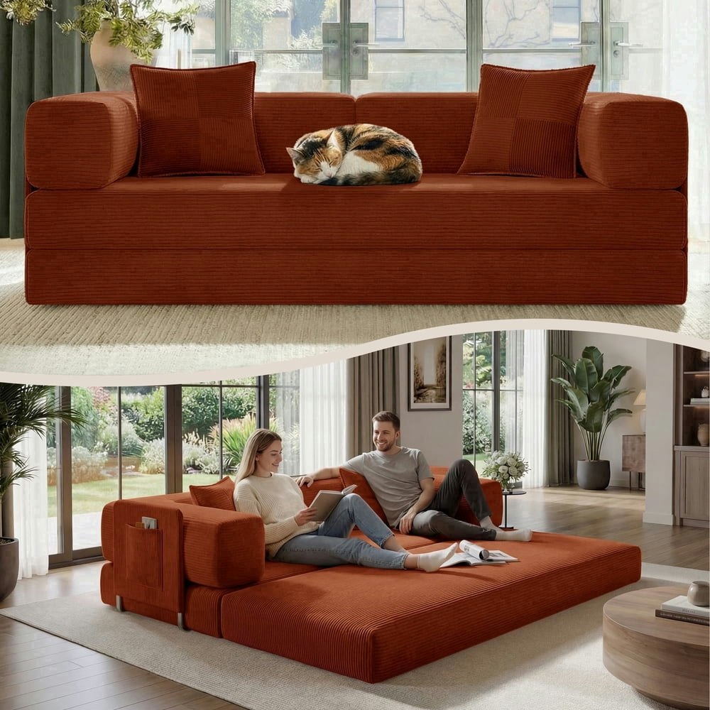 Belhome 5-in-1 Convertible Sofa Bed: $249.99 Belhome 5-in-1 Convertible Sofa Bed: $249.99