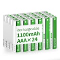 Granicell AAA NiMH Rechargeable Batteries 24-Pack for $12 + free shipping w/ Prime