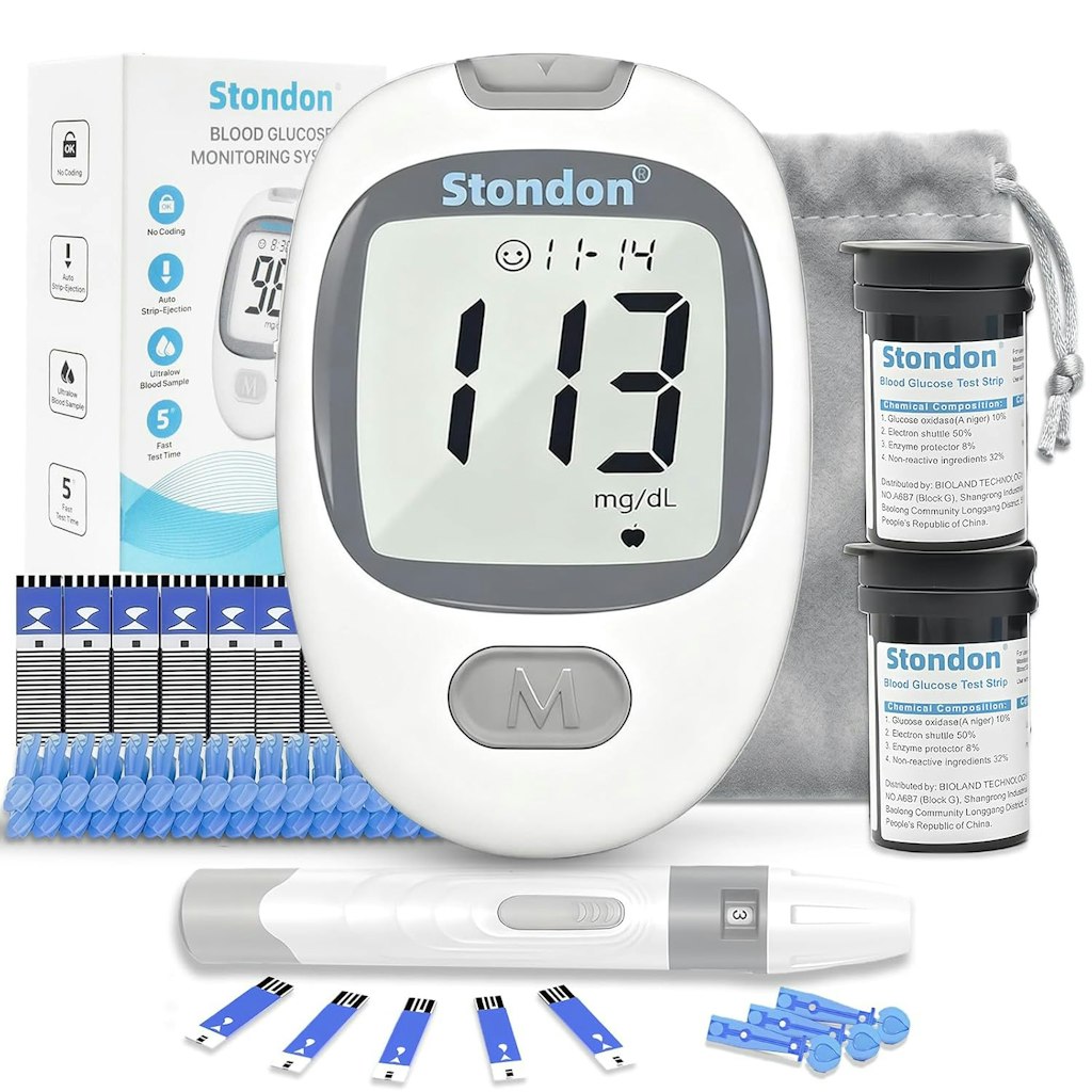 Stondon Blood Glucose Monitor Kit: $10.49