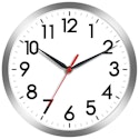 8" Silent Analog Wall Clock for $5 + free shipping w/ Prime