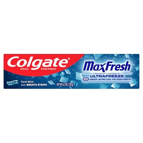 Colgate MaxFresh Fluoride Toothpaste 6.3 oz: $3.74 Colgate MaxFresh Fluoride Toothpaste 6.3 oz: $3.74