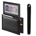 Runbox RFID-Blocking Bifold Leather Wallet for $10 + free shipping w/ Prime