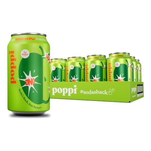 Poppi Prebiotic Soda Sour Apple 12-Pack: $23.99 Poppi Prebiotic Soda Sour Apple 12-Pack: $23.99