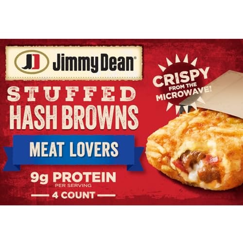 Jimmy Dean Meat Lovers Stuffed Hash Browns 4-Pack: $5.55