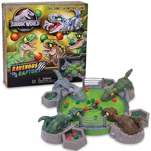 Jurassic World Ravenous Raptors Dinosaur Board Game: $24.99 Jurassic World Ravenous Raptors Dinosaur Board Game: $24.99
