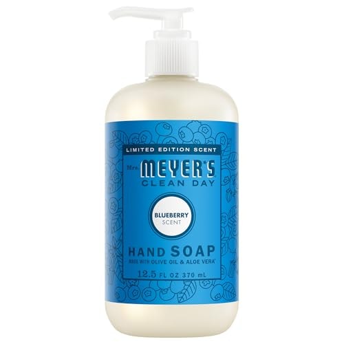 Mrs. Meyer's Clean Day Blueberry Hand Soap 12.5-oz. Bottle: $4.15 Mrs. Meyer's Clean Day Blueberry Hand Soap 12.5-oz. Bottle: $4.15