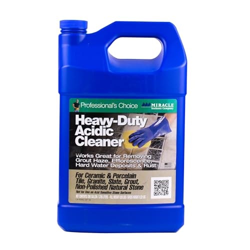 Miracle Sealants Heavy-Duty Acidic Cleaner and Rust Stain Remover 1-Gallon: $27.59 Miracle Sealants Heavy-Duty Acidic Cleaner and Rust Stain Remover 1-Gallon: $27.59