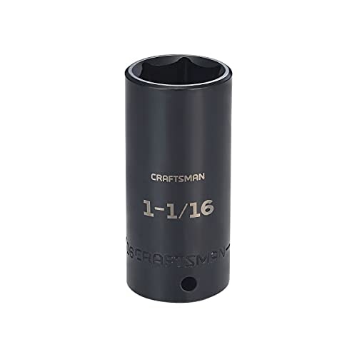 Craftsman 1/2-Inch Drive 1-1/16-Inch Impact Socket: $9.57 Craftsman 1/2-Inch Drive 1-1/16-Inch Impact Socket: $9.57
