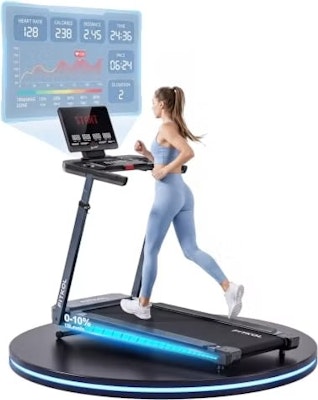 Azomabox AI-Adaptive Smart Home Treadmill for $399 + free shipping