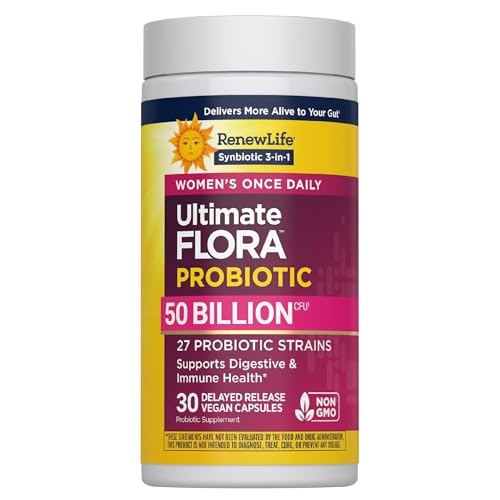 Renew Life Ultimate Flora Women's 50 Billion CFU Probiotic Supplement: $40.04 Renew Life Ultimate Flora Women's 50 Billion CFU Probiotic Supplement: $40.04