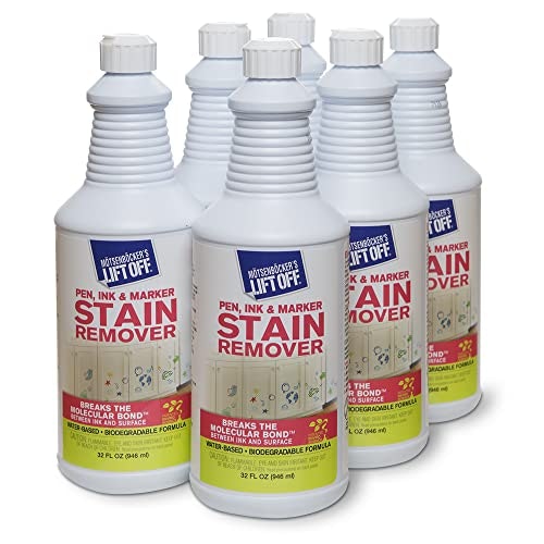 Motsenbocker's Lift Off Pen, Ink & Marker Stain Remover 32-oz 6-Pack: $64.37 Motsenbocker's Lift Off Pen, Ink & Marker Stain Remover 32-oz 6-Pack: $64.37