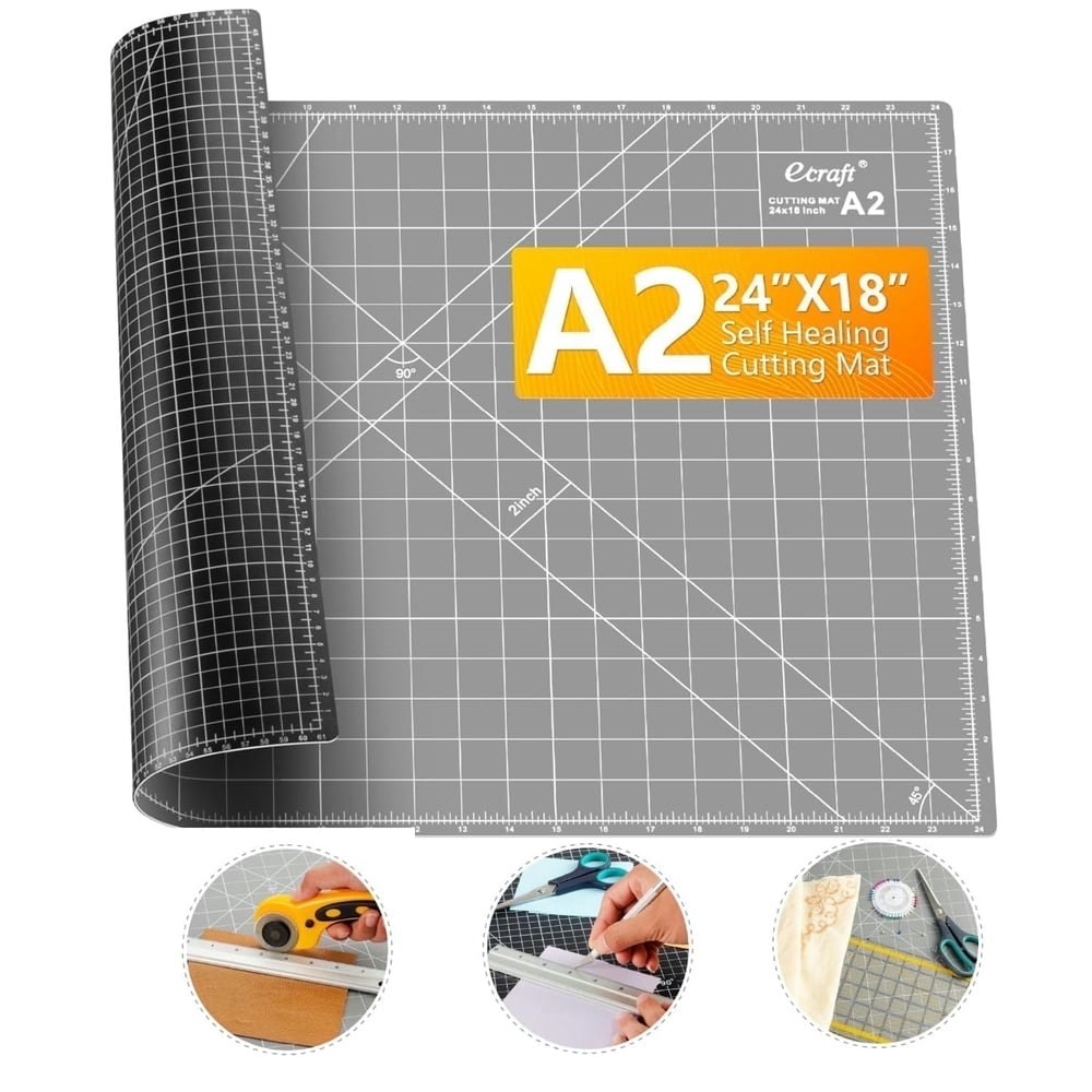 18"x24" 5-Ply Self-Healing Cutting Mat: $17.45