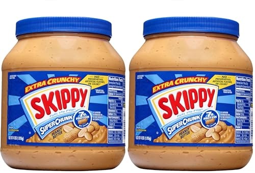 Skippy Super Chunk Extra Crunchy Peanut Butter 64-oz 2-Pack: $17.34 Skippy Super Chunk Extra Crunchy Peanut Butter 64-oz 2-Pack: $17.34