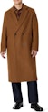 Amazon Essentials Men's Relaxed-Fit Double Breasted Wool Blend Longline Topcoat for $23 to $25 + free shipping w/ Prime