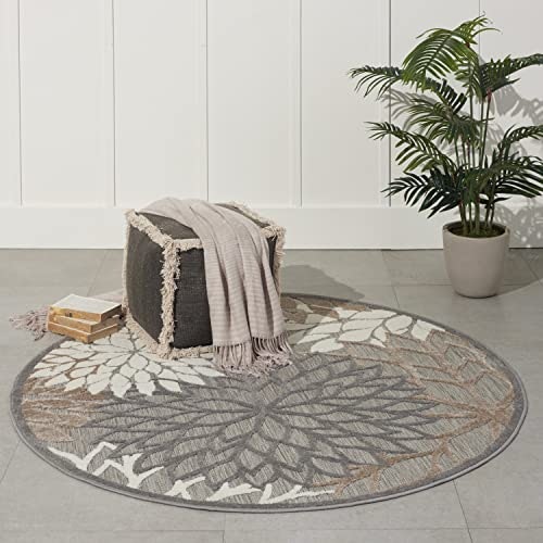 Nourison Home Aloha 5'3" Round Area Rug: $39.99 Nourison Home Aloha 5'3" Round Area Rug: $39.99