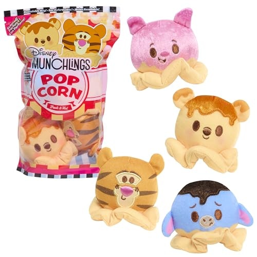 Disney Munchlings Fresh & Hot Popcorn Plush: $6.82