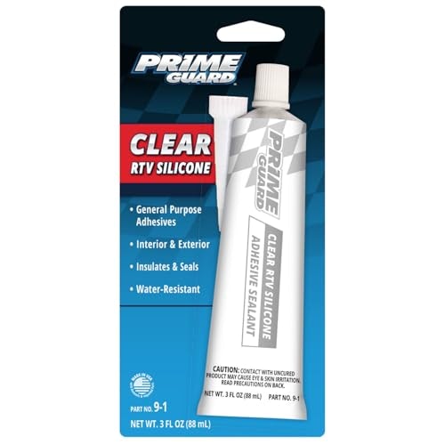 Prime Guard Clear RTV Silicone Gasket Maker 12-Pack: $65.63