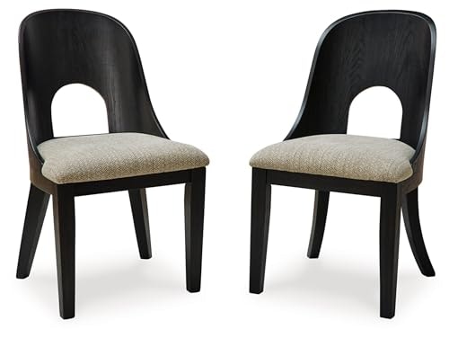 Signature Design by Ashley Rowanbeck Armless Herringbone Dining Chair 2-Pack: $240.96 Signature Design by Ashley Rowanbeck Armless Herringbone Dining Chair 2-Pack: $240.96