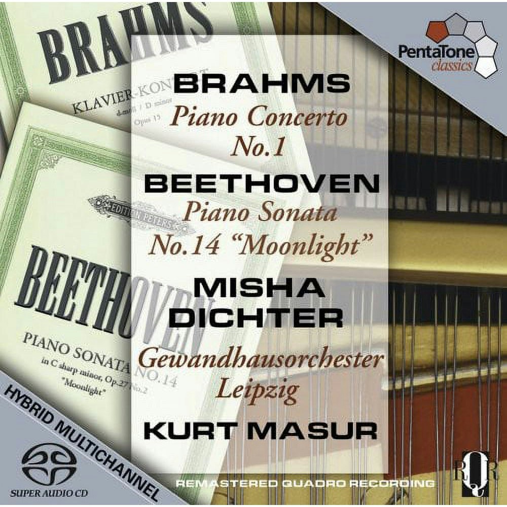 Misha Dichter Piano Concerto No. 1 and Sonata No. 14 SACD: $13.59 Misha Dichter Piano Concerto No. 1 and Sonata No. 14 SACD: $13.59