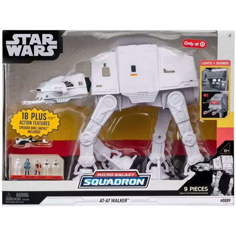 Star Wars Micro Galaxy Squadron AT-AT Walker Vehicle: $76