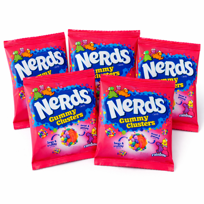 Nerds Gummy Clusters Rainbow Candy 5-lb. Bulk Value Bag: $25 Nerds Gummy Clusters Rainbow Candy 5-lb. Bulk Value Bag: $25