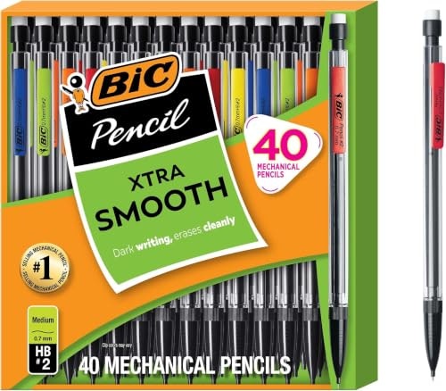 Bic Xtra Smooth 0.7mm Mechanical Pencil 320-Count: $59.52 Bic Xtra Smooth 0.7mm Mechanical Pencil 320-Count: $59.52