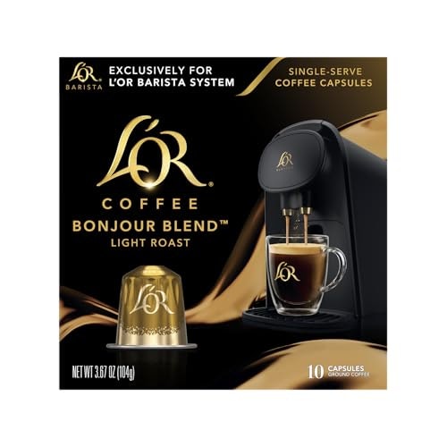 L'OR Bonjour Light Roast Coffee Capsules 10-Pack: $9.89 L'OR Bonjour Light Roast Coffee Capsules 10-Pack: $9.89