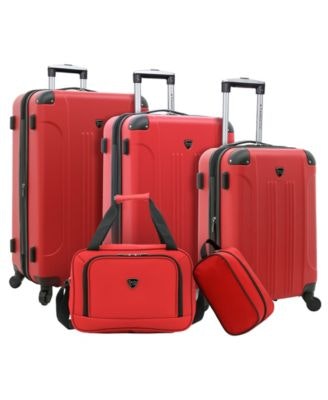 Travelers Club Chicago 5-Piece Hardside Luggage Set: $160