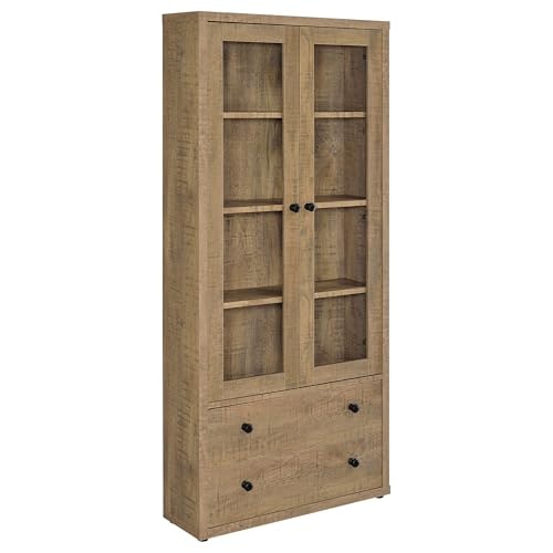 Coaster Home Furnishings Hawthorne 4-Shelf Wood Accent Cabinet: $290.94 Coaster Home Furnishings Hawthorne 4-Shelf Wood Accent Cabinet: $290.94
