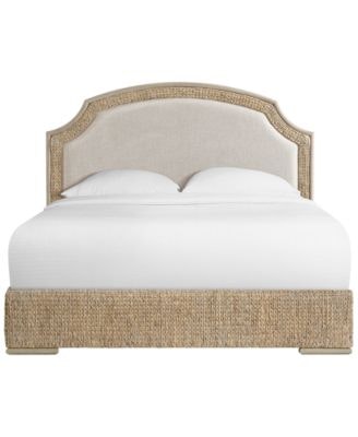 Macy's Sirena Queen Upholstered Bed: $899
