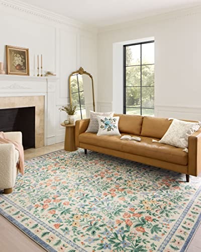 Loloi Rifle Paper Co. Eden Mughal Garden 2'6" x 7'6" Runner Rug: $50.15