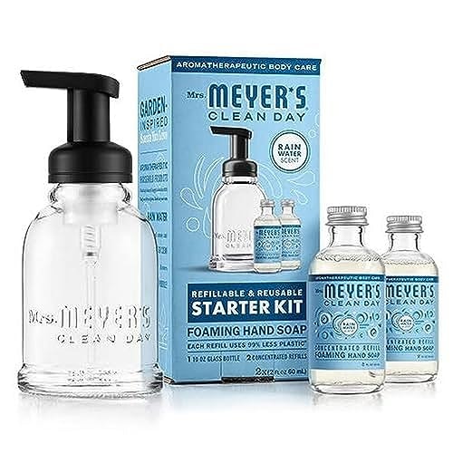 Mrs. Meyer's Clean Day Foaming Hand Soap Starter Kit: $15.99