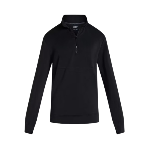 Athletic Works Men's Scuba Knit Quarter Zip Sweatshirt: $6.35