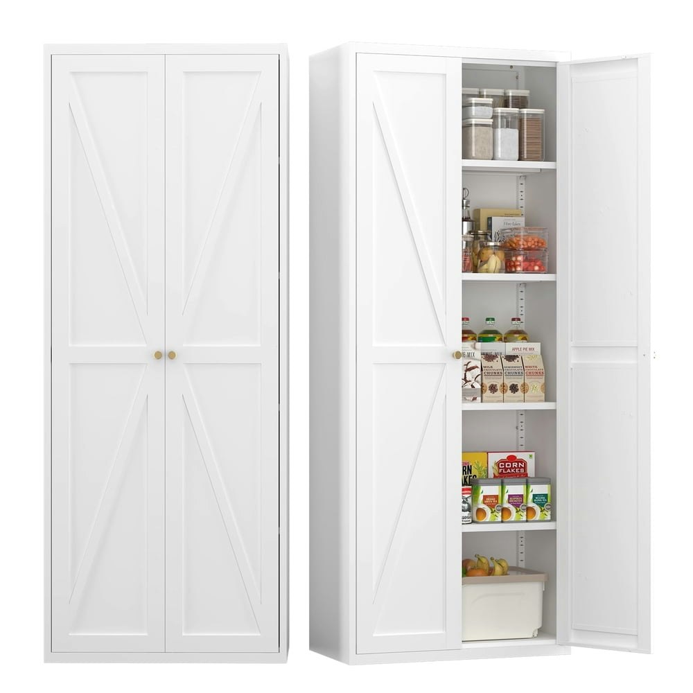 Marcree 71-Inch Kitchen Pantry Storage Cabinet: $99.99 Marcree 71-Inch Kitchen Pantry Storage Cabinet: $99.99