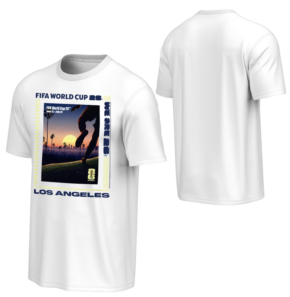 FIFA World Cup 2026 Men's Host City Poster Tee: $4.73 FIFA World Cup 2026 Men's Host City Poster Tee: $4.73