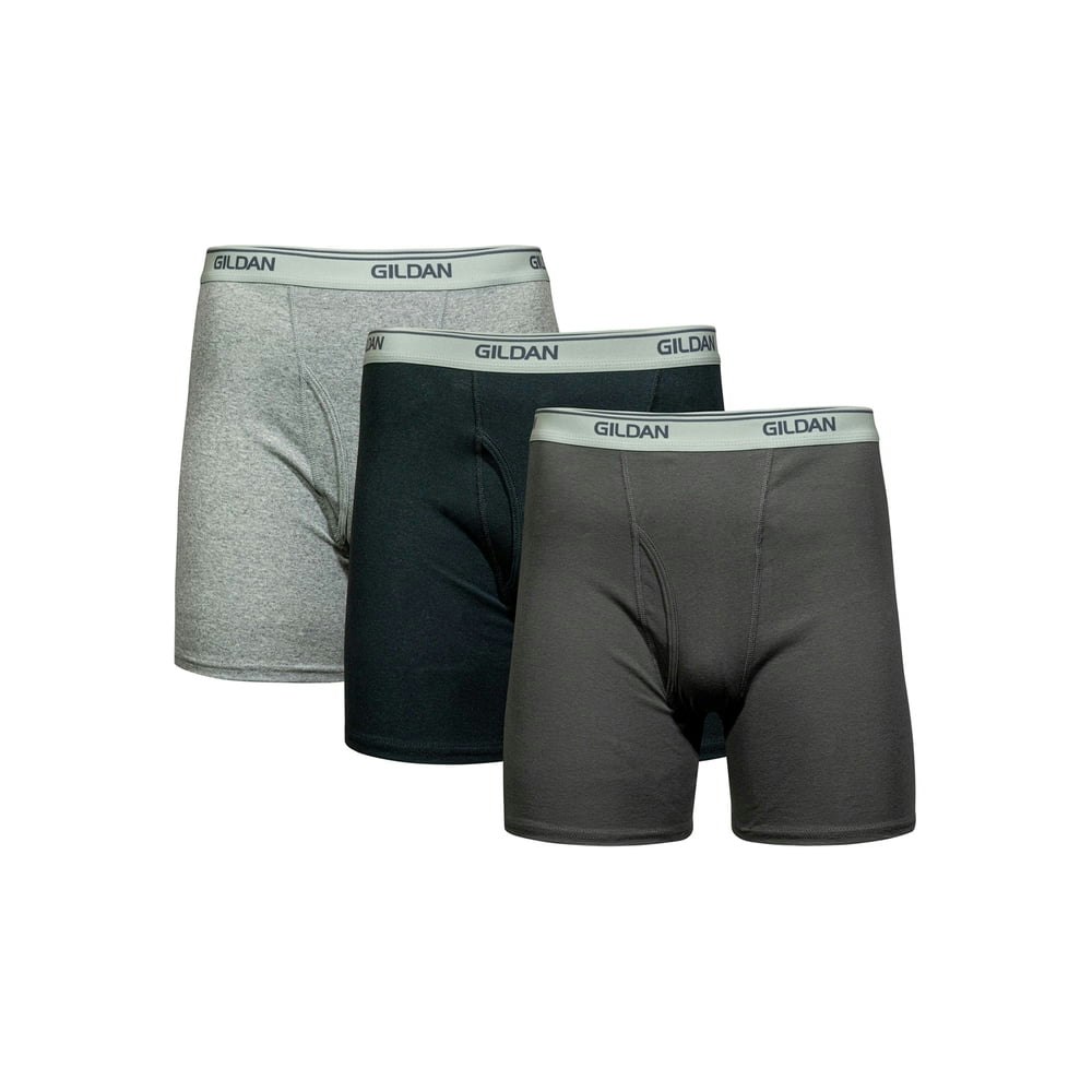 Gildan Men's Boxer Briefs 3-Pack: $8.88