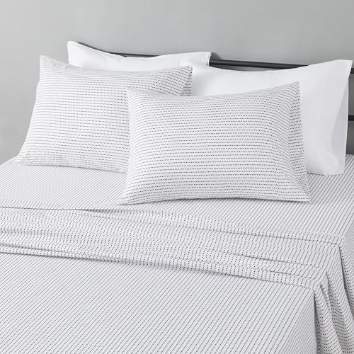 Amazon Basics 4-Piece Microfiber Queen Bed Sheet Set: $14.39 Amazon Basics 4-Piece Microfiber Queen Bed Sheet Set: $14.39