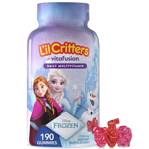 Lil Critters Disney Frozen Kids Multivitamin Gummies 190-Count: $8.79