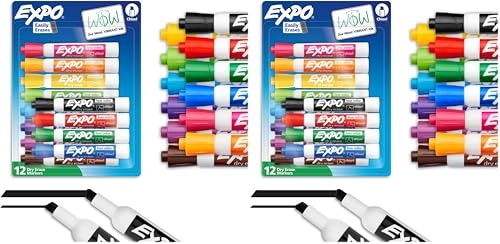 Expo Low Odor Chisel Tip Dry Erase Markers 24-Pack: $14.21 Expo Low Odor Chisel Tip Dry Erase Markers 24-Pack: $14.21