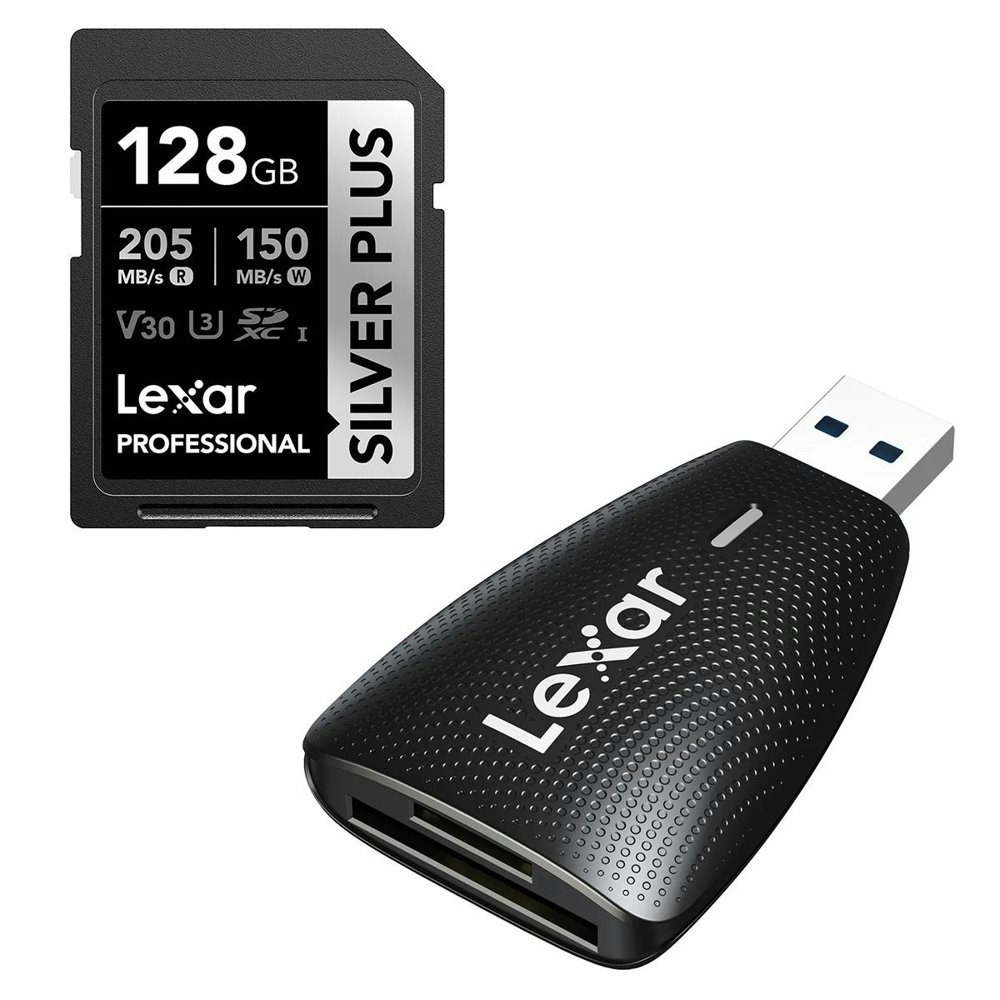 Lexar Professional Silver Plus 128GB SDXC Memory Card: $78.98 Lexar Professional Silver Plus 128GB SDXC Memory Card: $78.98