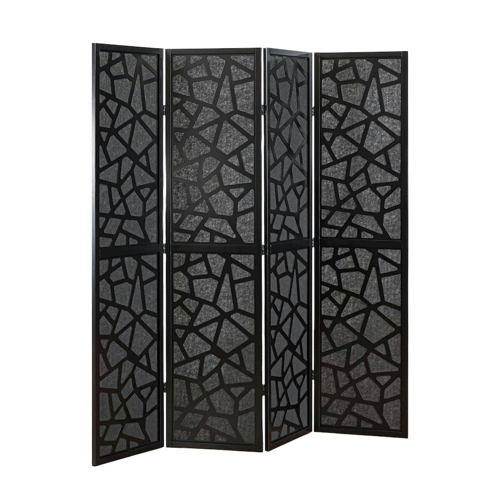 Roundhill Furniture Aurra 4-Panel Wood Room Divider: $117.47 Roundhill Furniture Aurra 4-Panel Wood Room Divider: $117.47