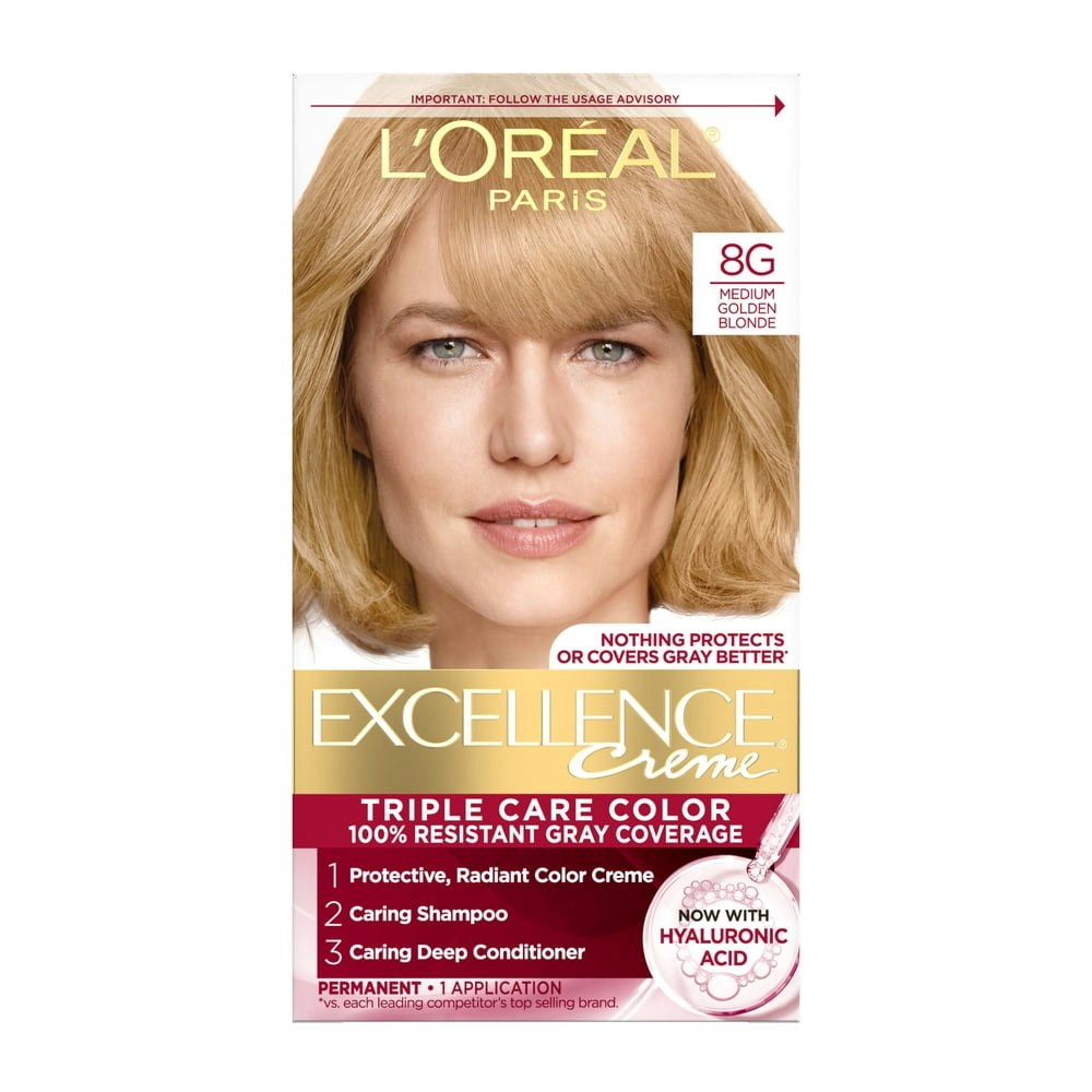 L'Oreal Paris Excellence Creme Permanent Hair Color Kit: $9.99 L'Oreal Paris Excellence Creme Permanent Hair Color Kit: $9.99